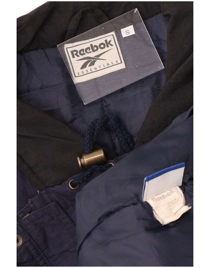 Jachetă de vânt pentru bărbați REEBOK loose fit UK 36 Small Navy Blue Marine