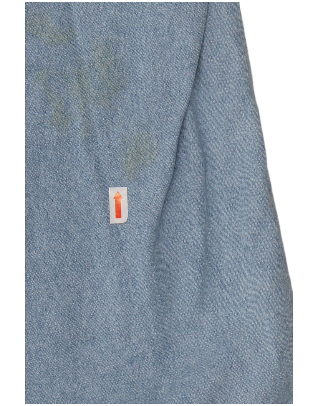 Cămașă din blugi cu mânecă scurtă pentru bărbați CARRERA Mărimea 43/44 XL Bumbac albastru