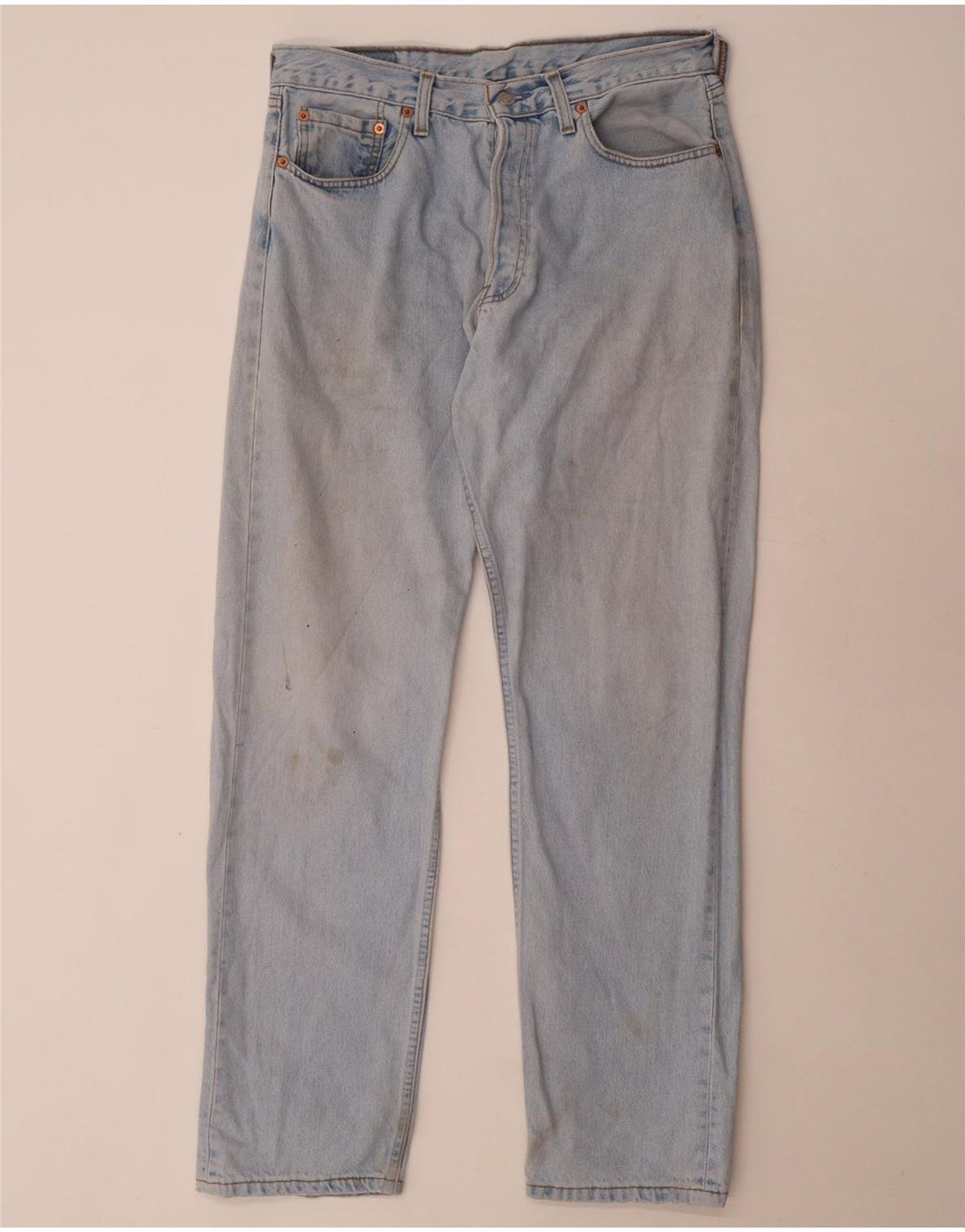 Blugi drepti pentru bărbați Levi's 517 W34 L32 Bumbac albastru