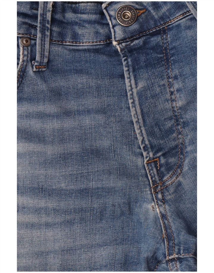 Blugi Jack & Jones GLENN Slim pentru bărbați W32 L34 Bumbac albastru