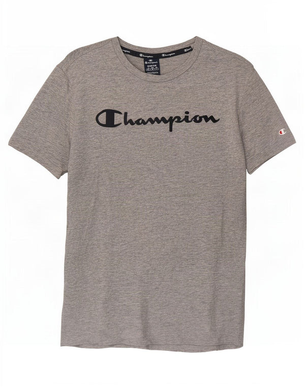 Tricou grafic pentru bărbați Champion Top Medium Gri Pete