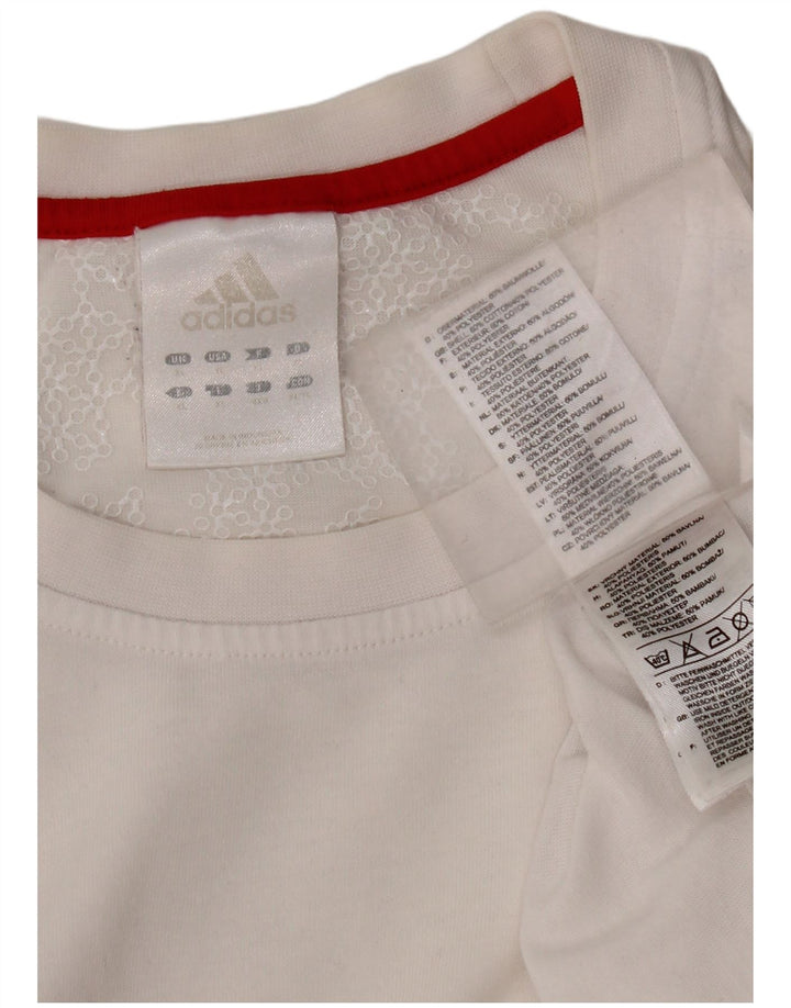 Tricou pentru bărbați Adidas Top XL Bumbac alb