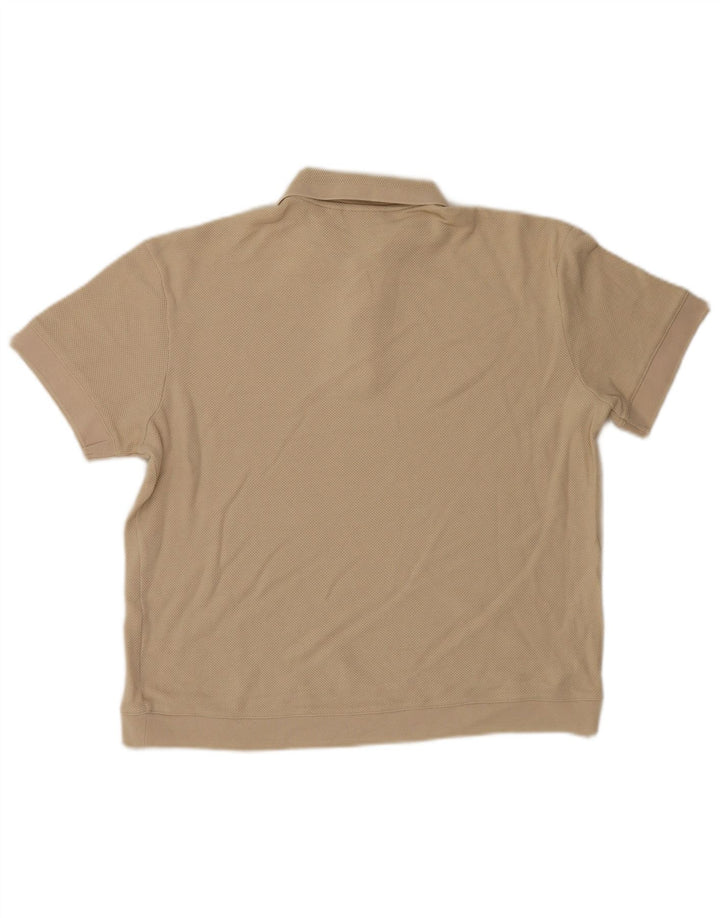 Cămașă polo Calvin Klein pentru bărbați, bej mediu