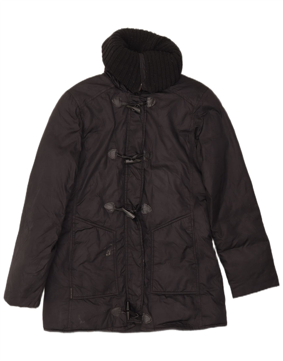 Palton căptușit pentru femei Calvin Klein Jeans UK 14 Medium Black