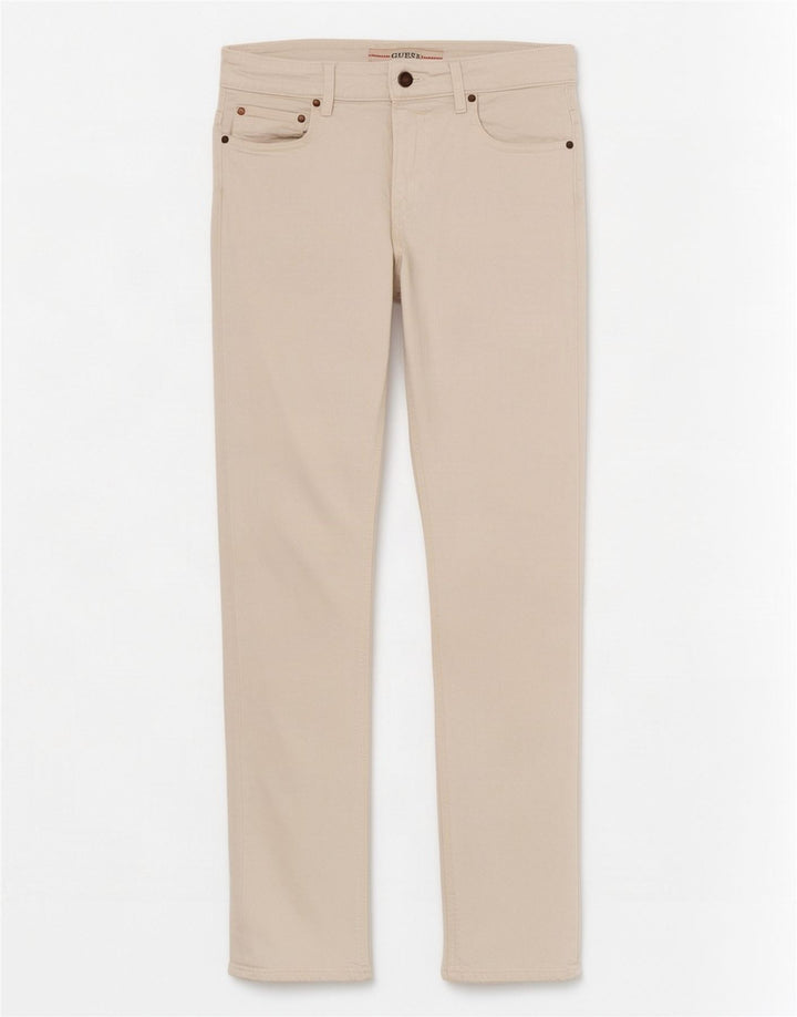 Blugi skinny de damă Guess W31 L31 alb