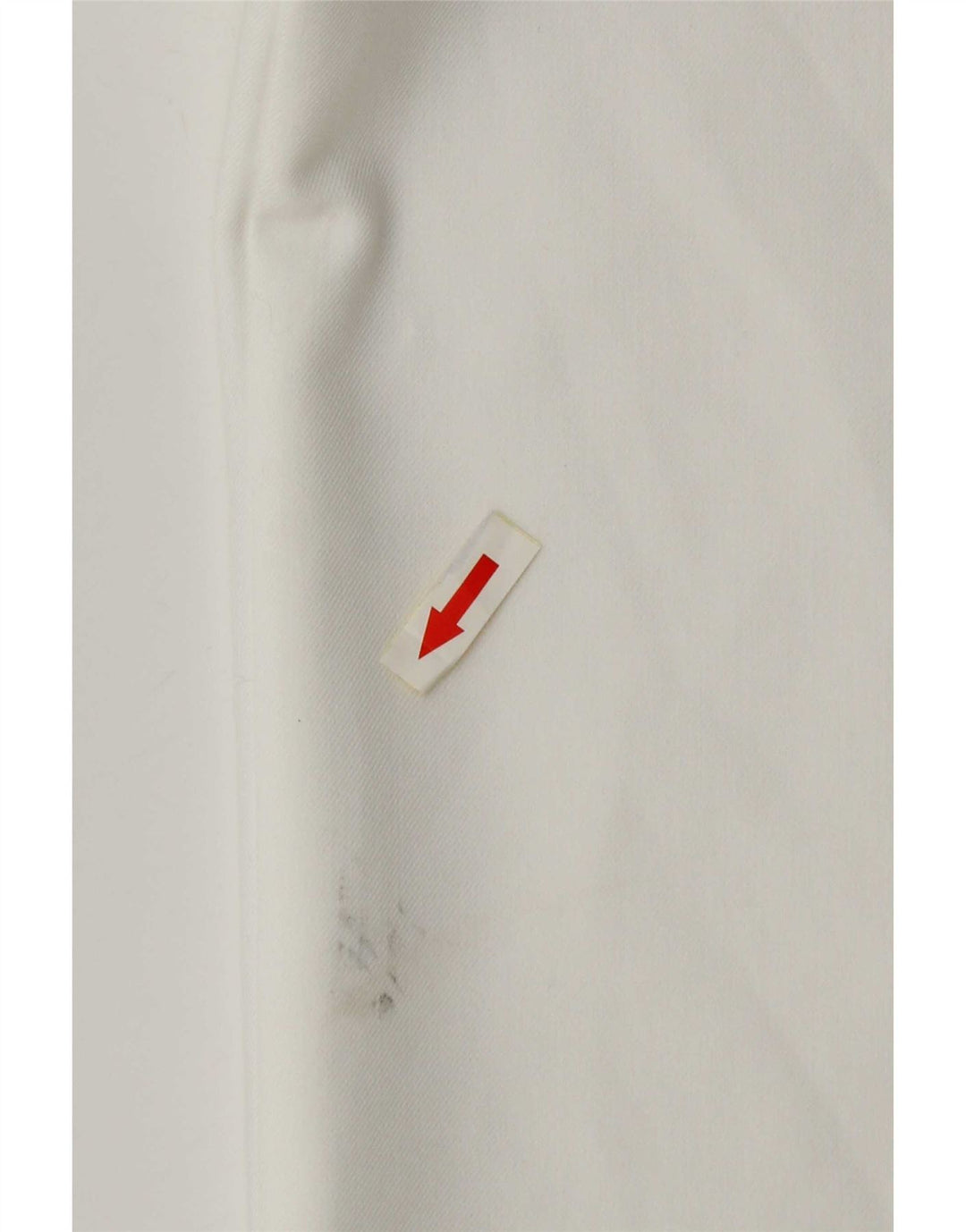 Pantaloni chino pentru femei cu picioare largi Zara Mediu L28 L31 Alb