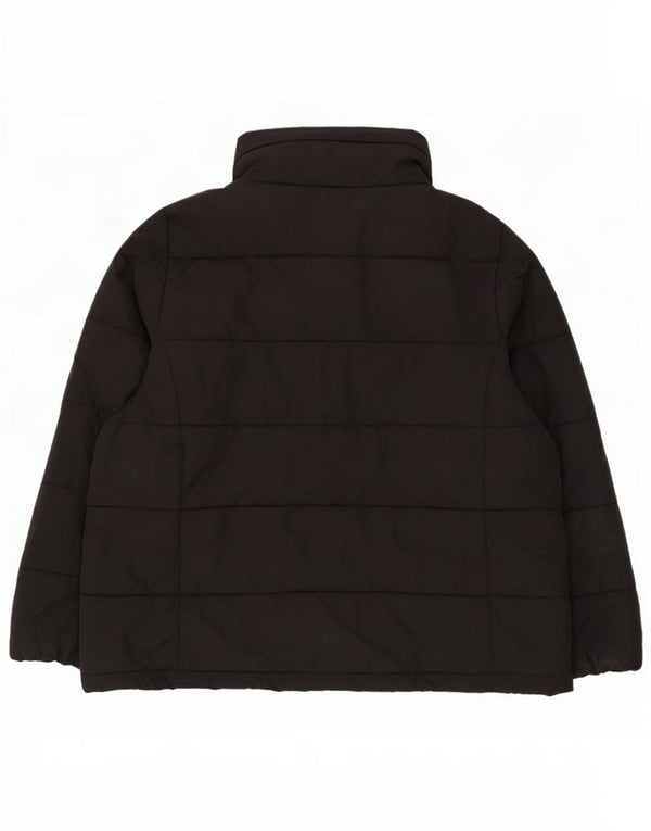 Jachetă căptușită cu glugă pentru femei Marks & Spencer UK 22 3XL Poliester negru