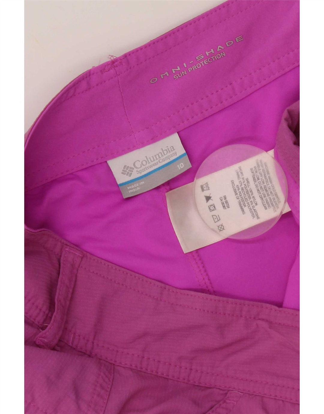 Fusta Columbia Omni-Shade pentru femei US 10, mare, roz din nailon