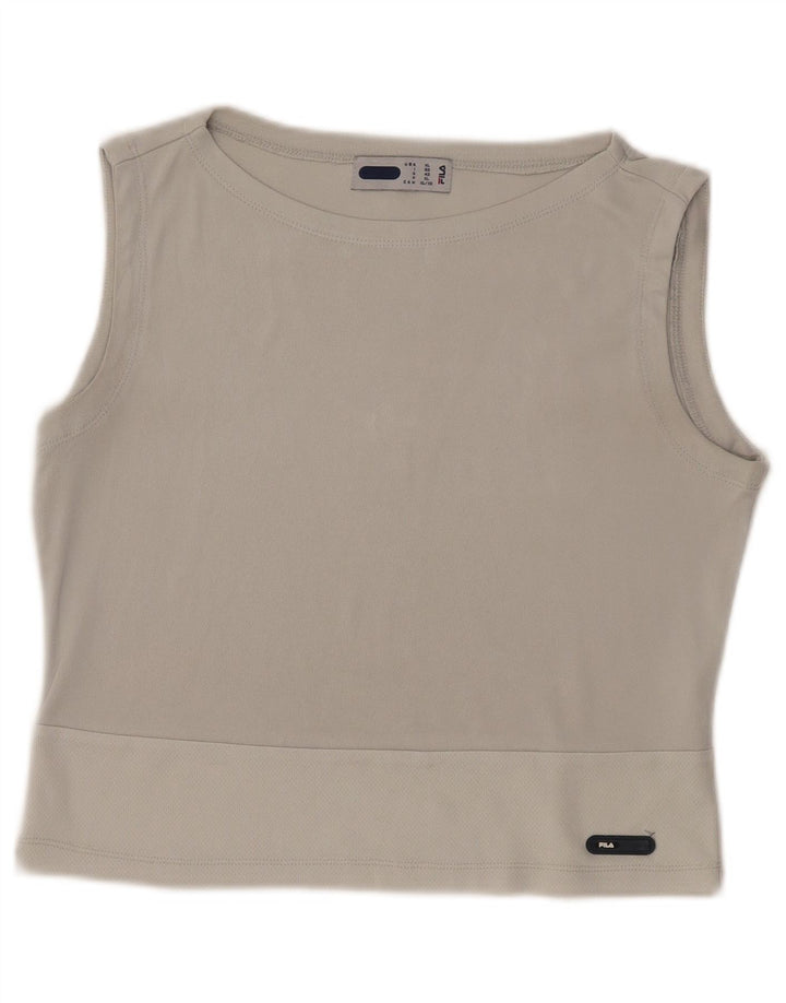 Top Vest Crop pentru Femei Fila IT 50 XL Gri