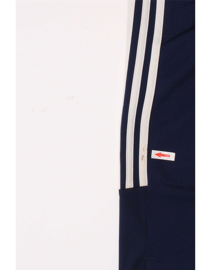 Pantaloni de trening Adidas Climalite pentru baieti 5-6 ani poliester bleumarin