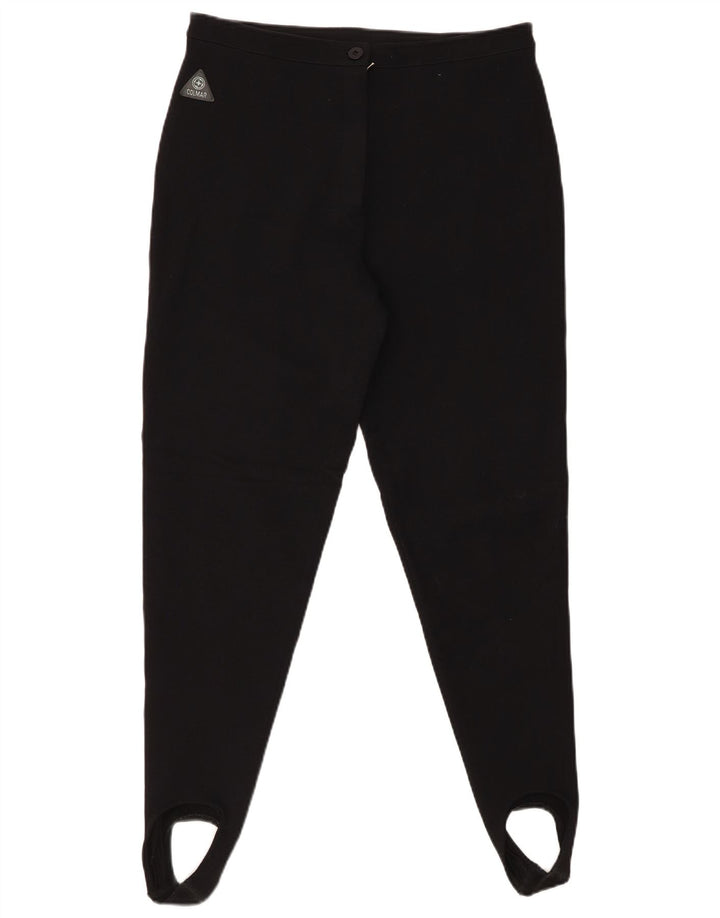 COLMAR Pantaloni casual cu etrier cu talie înaltă pentru femei IT 48 XL W30 L29 Negru
