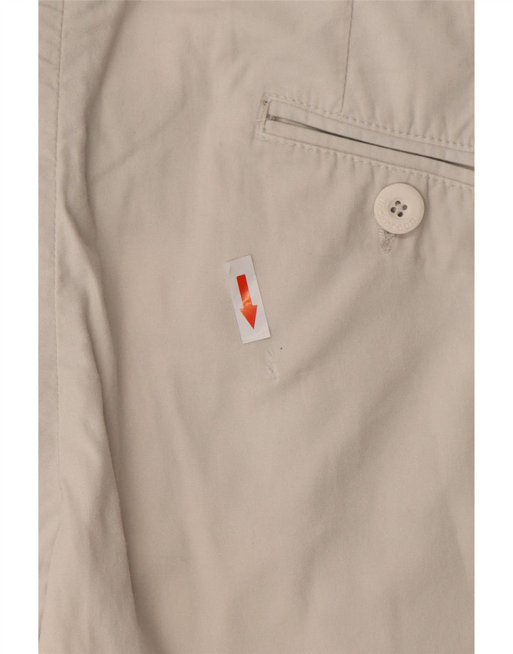Pantaloni scurti chino pentru femei Jeckerson W31, bumbac mediu bej