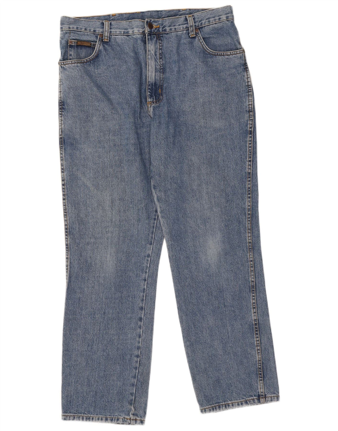 Blugi drepte pentru bărbați Wrangler Texas W38 L30 Bumbac albastru