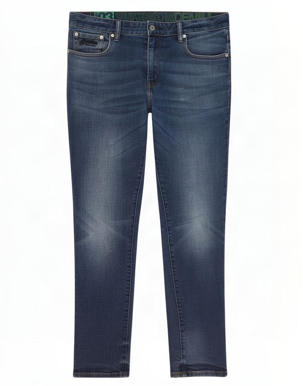 Blugi slim pentru femei Superdry W34 L29 Bumbac albastru