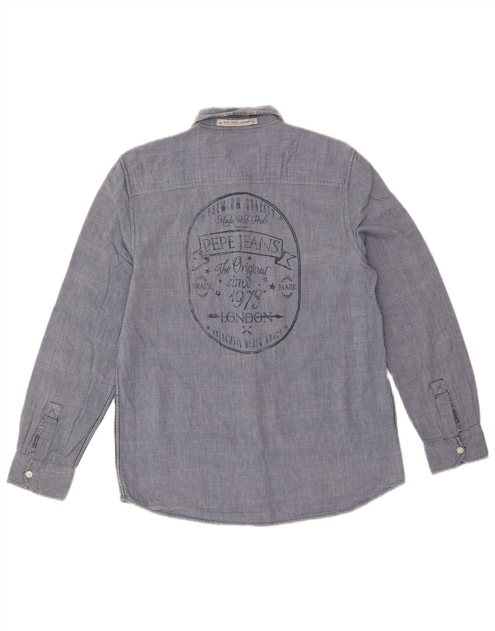 Cămașă pentru femei PEPE Jeans UK 14 Medium Blue