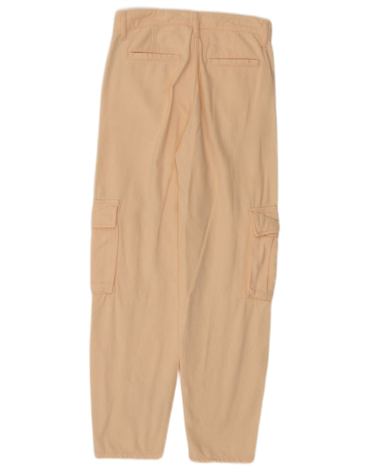 Pantaloni cargo conici pentru femei LEVI'S L24 L28, bumbac roz