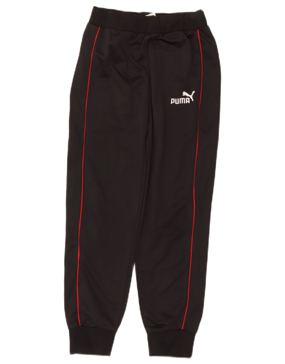 PUMA Băieți Pantaloni de trening Pantaloni de jogging 9-10 ani Poliester negru