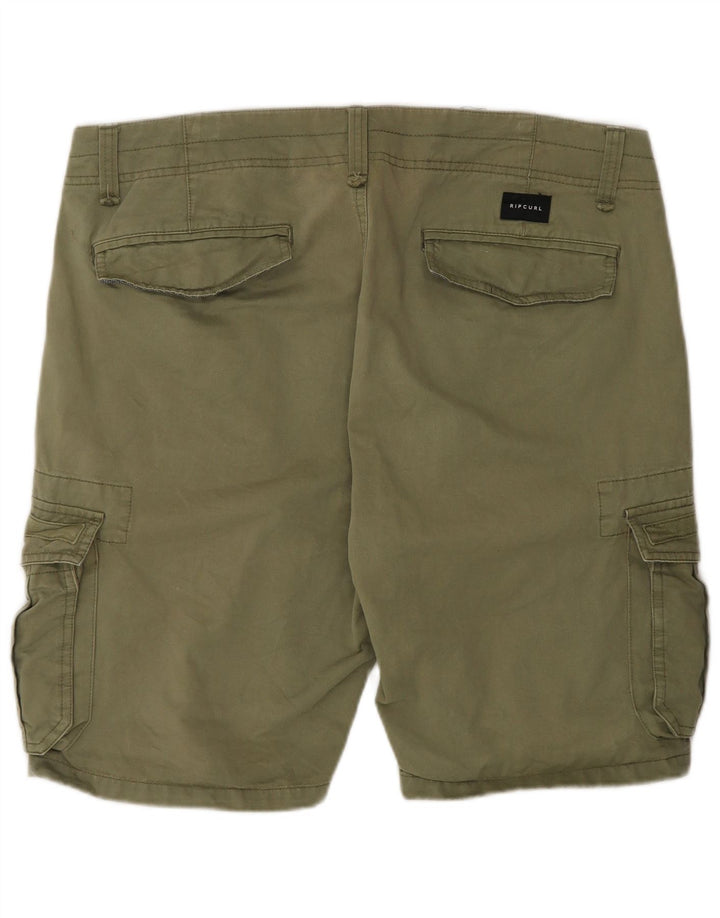 Pantaloni scurți cargo pentru bărbați Rip Curl, cu ajustare relaxată, W36, bumbac mare kaki