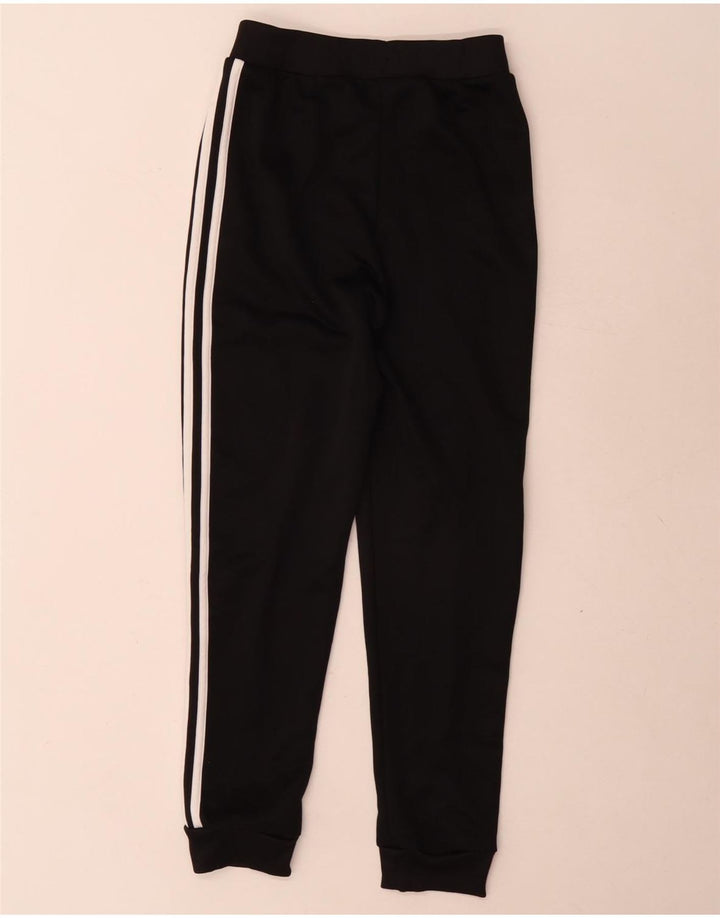 Pantaloni de trening Adidas baieti Joggeri 9-10 ani poliester negru