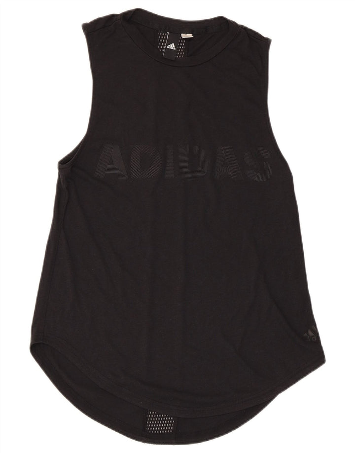Vesta grafică pentru femei ADIDAS UK 8 Small Black