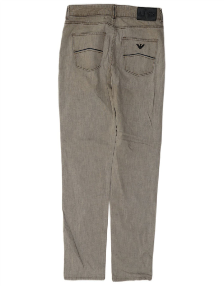 Blugi slim pentru femei Armani W28 L29 bumbac gri
