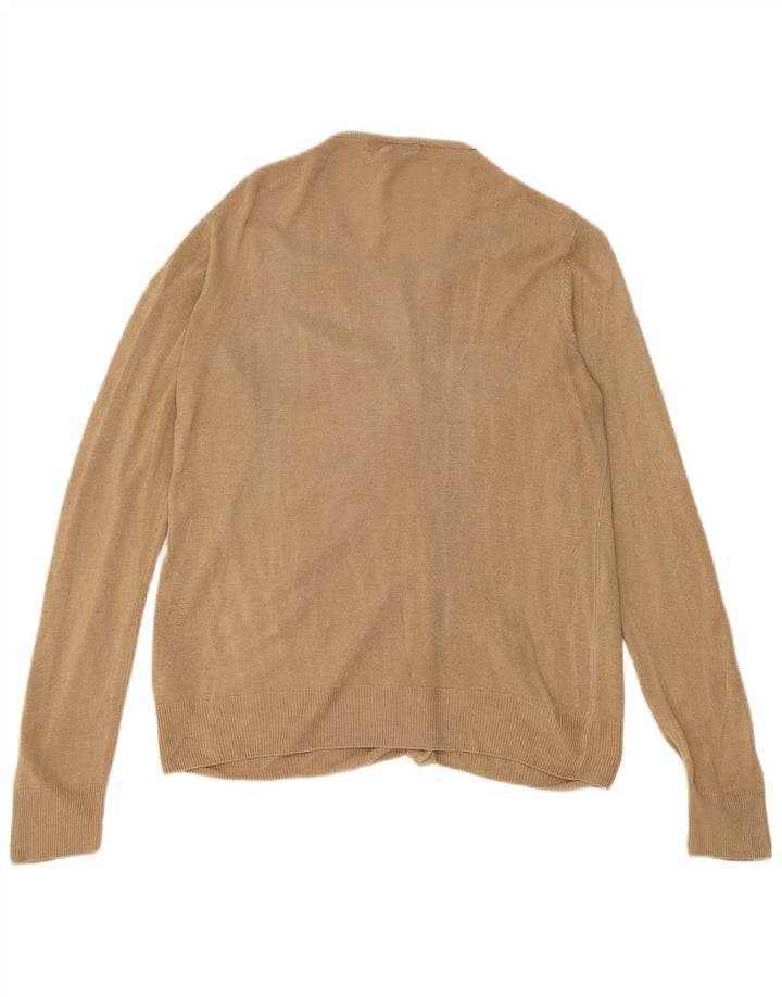 Pulover cardigan pentru femei Marks & Spencer UK 10 Mic Bej Acrilic
