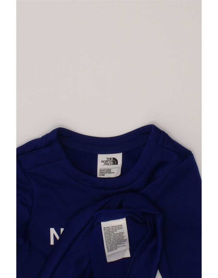 THE NORTH FACE Pulover grafic pentru bebelusi 3-6 luni Albastru bleumarin