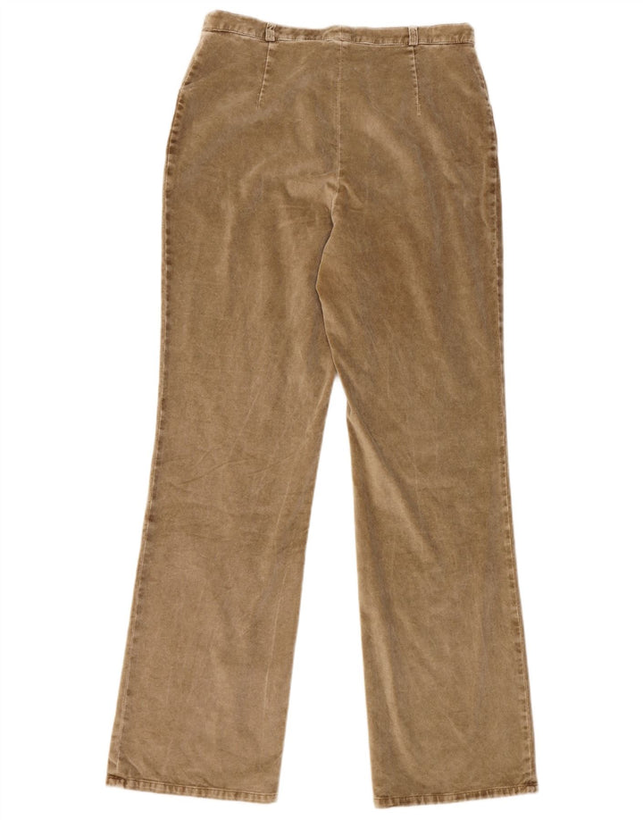 LAURA LEBEK Pantaloni casual Bootcut pentru femei UK 16 Large W32 L32 Maro