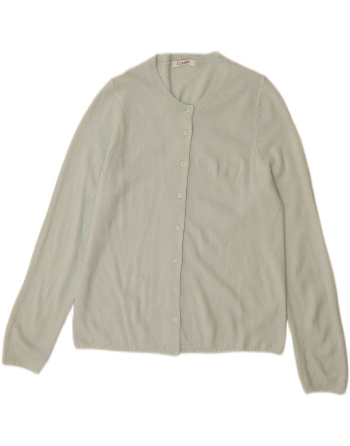 Pulover cardigan clasic pentru femei Marks & Spencer UK 14 Turcoaz mediu