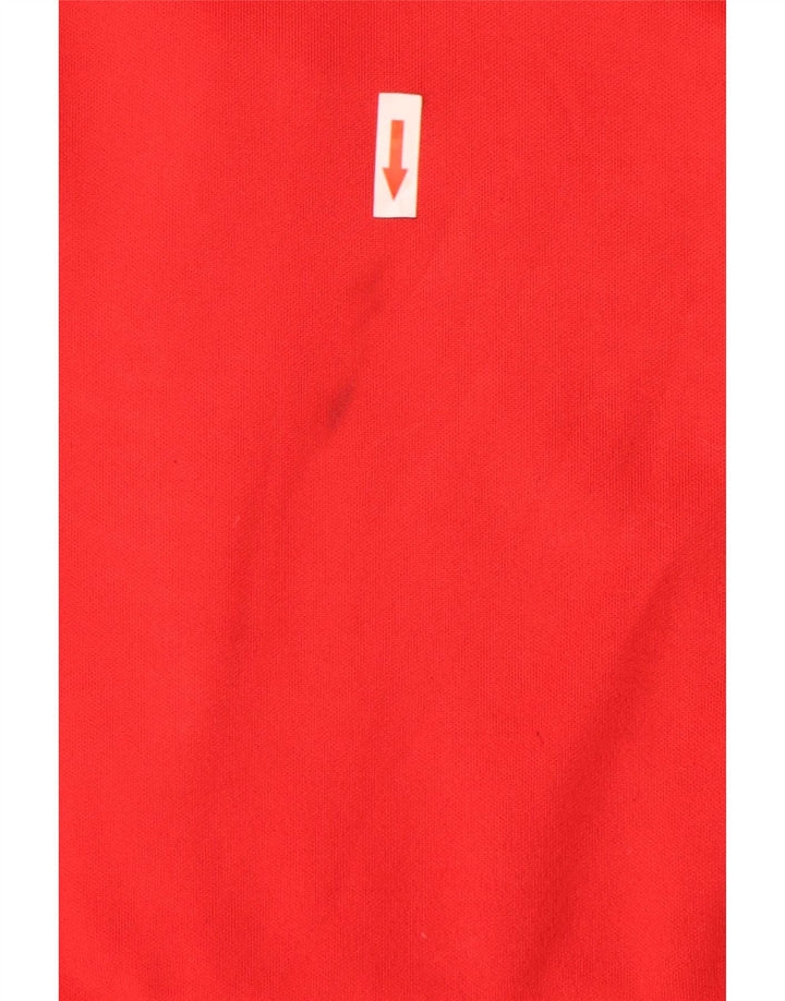 Jachetă de trening grafică Nike pentru bărbați, poliester mare, roșu, bloc de culoare