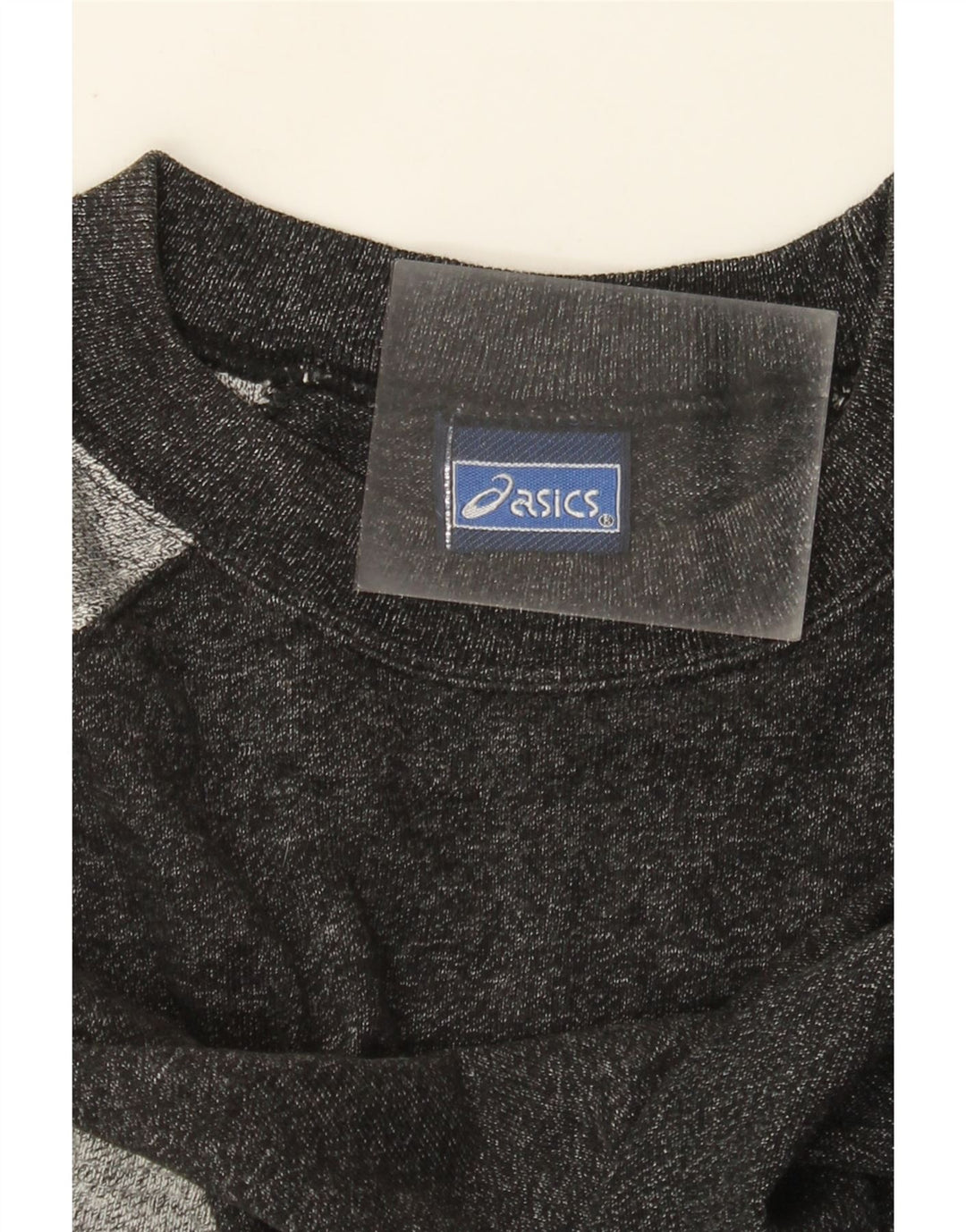 Tricou grafic Asics pentru bărbați Top mare negru Colorblock