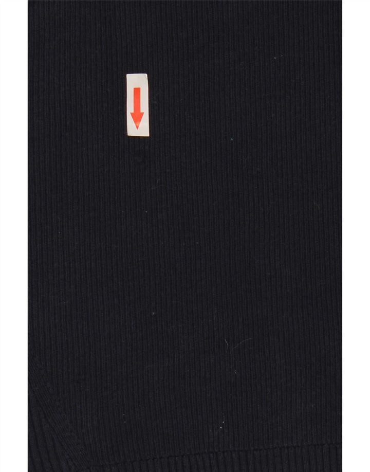 Tricou polo pentru femei Marks & Spencer UK 12 Medium bleumarin Bumbac