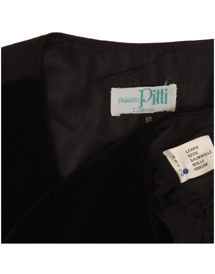 PITTI Vestă cu grafică pentru femei EU 40, in negru mediu
