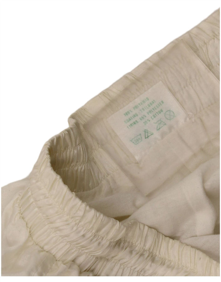 Pandora Pantaloni de trening pentru bărbați Joggeri mari, alb, poliamidă color bloc