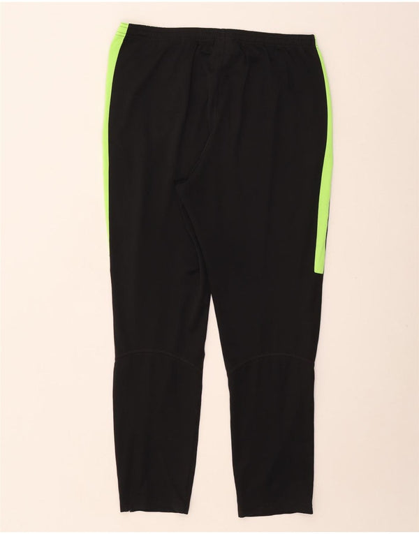 Pantaloni de trening NIKE Dri Fit pentru bărbați, mari, negru, poliester color bloc
