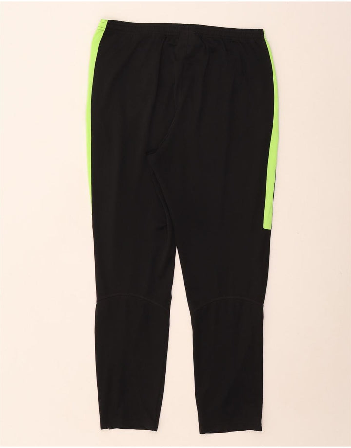 Pantaloni de trening NIKE Dri Fit pentru bărbați, mari, negru, poliester color bloc