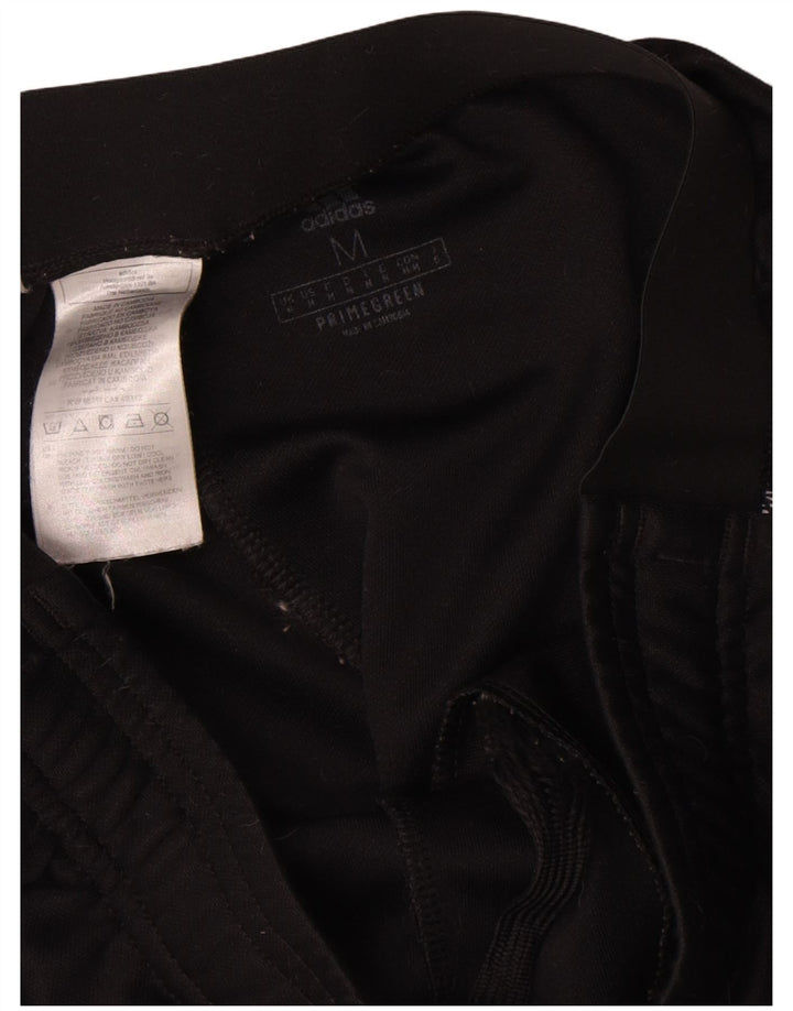 Pantaloni de trening Adidas pentru bărbați, poliester mediu, negru