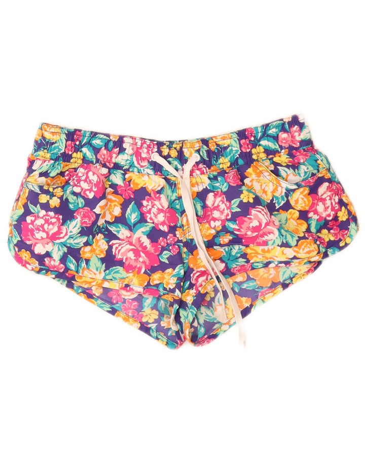 Pantaloni caldi pentru femei BENETTON W26 Small Multicolor Floral