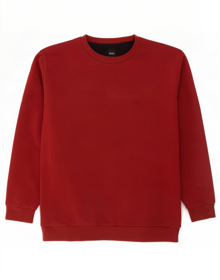 Hanorac pentru bărbați Hugo Boss Pulover XL bumbac maro
