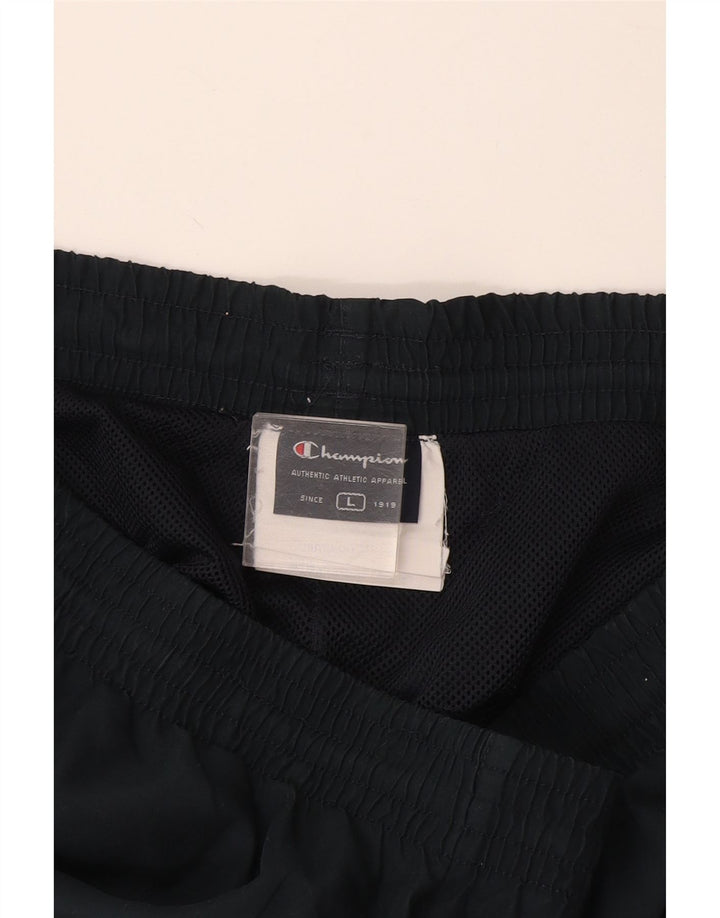 Pantaloni de trening pentru bărbați Champion, mari, bleumarin, poliester color bloc