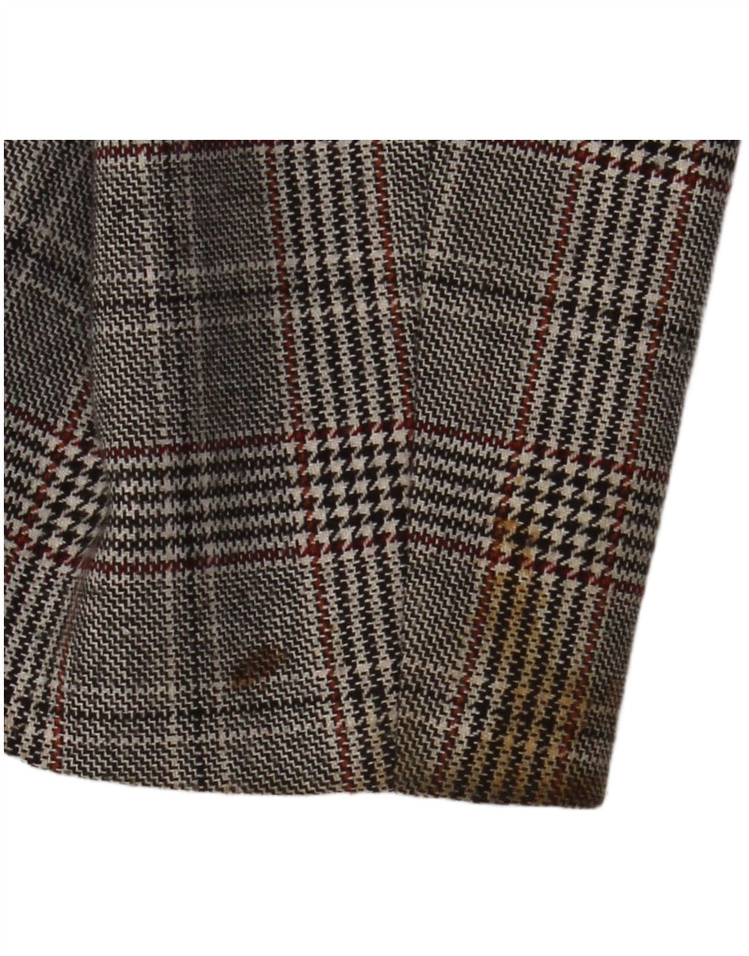 JIGSAW Jachetă pentru femei la dublu piept UK 14, mare, gri Houndstooth