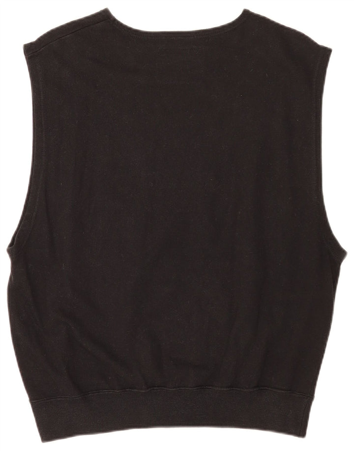 Pulover fără mâneci cu grafic pentru femei Champion UK 14 Medium Black