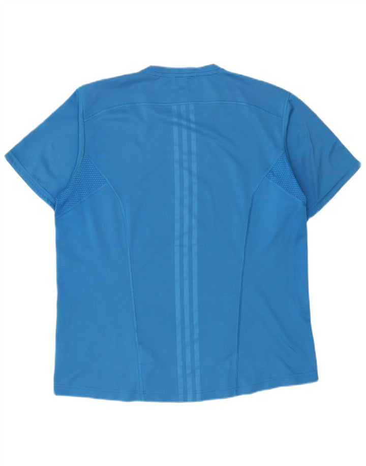 Tricou pentru bărbați Adidas Top mare, albastru, poliester