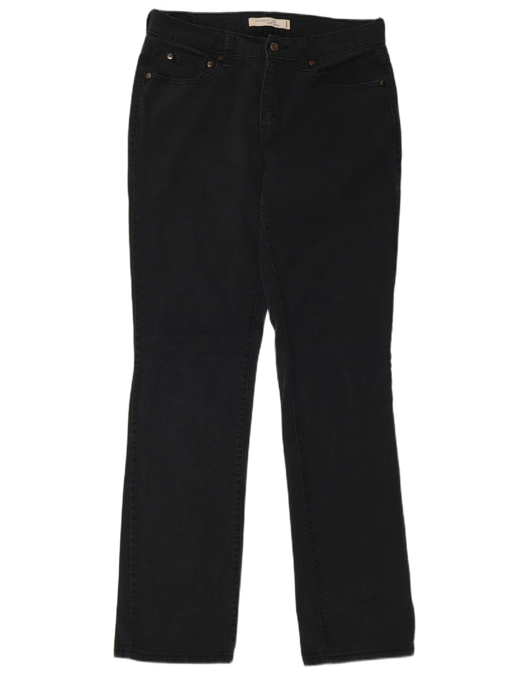 Blugi drepti pentru femei Levi's 505 US 8 Medium W30 L32 Bumbac bleumarin