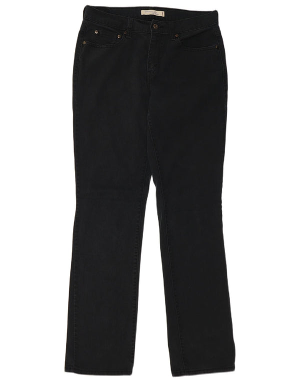 Blugi drepti pentru femei Levi's 505 US 8 Medium W30 L32 Bumbac bleumarin