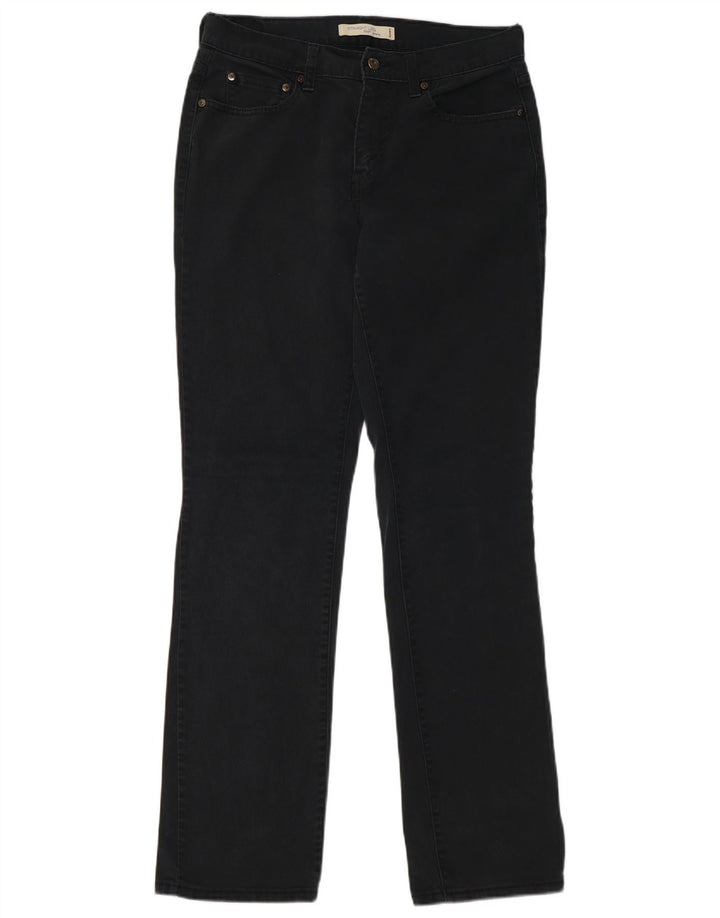 Blugi drepti pentru femei Levi's 505 US 8 Medium W30 L32 Bumbac bleumarin