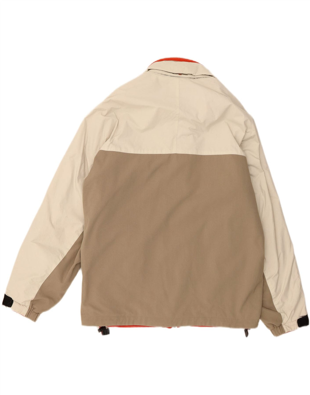 Jachetă Windbreaker Nautica pentru bărbați cu grafică UK 38 Medium Bej Colorblock