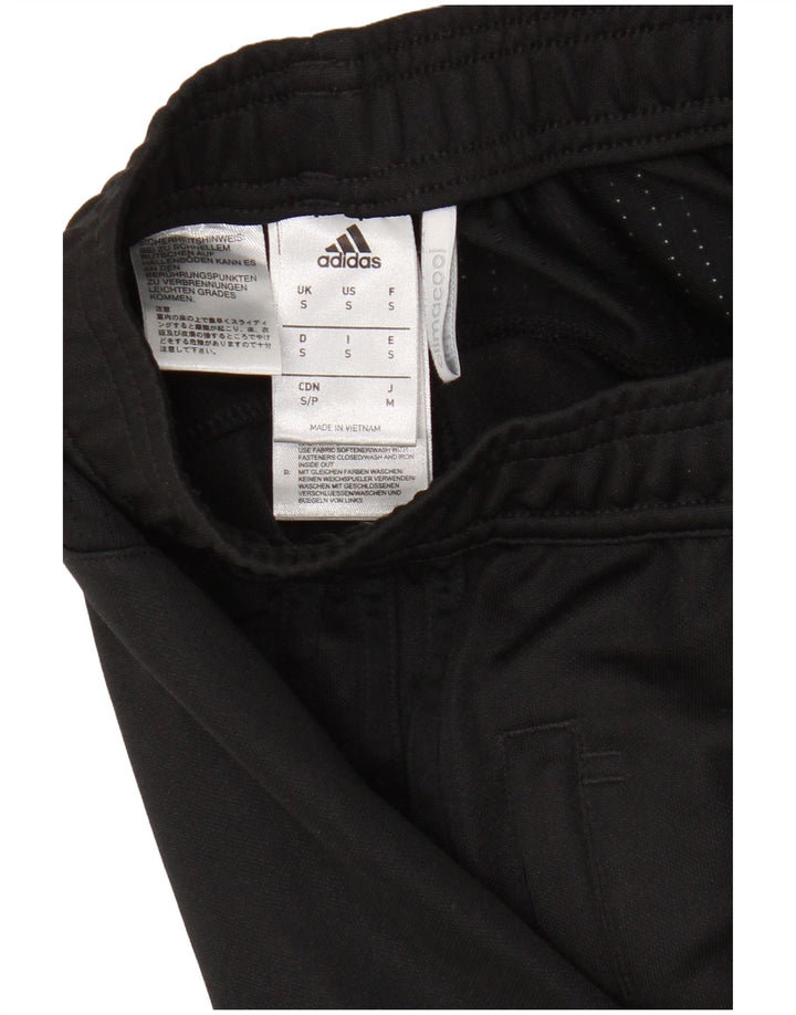 Pantaloni de trening Adidas Climacool pentru bărbați, poliester negru mic