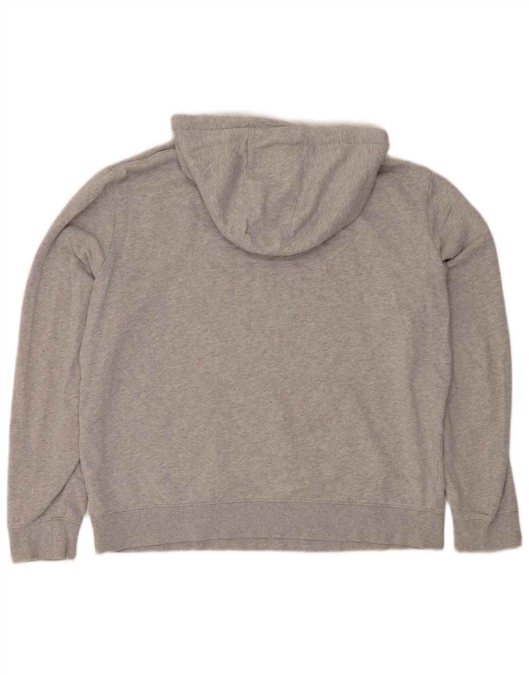 Pulover cu glugă cu grafică GUESS pentru bărbați, mare, gri, bumbac