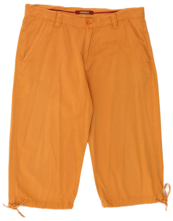 Bermude pentru bărbați Carrera W38 XL, bumbac galben